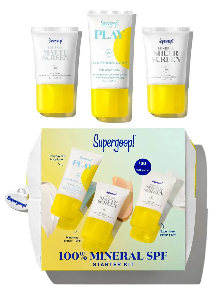 100% Mineral SPF Starter Kit