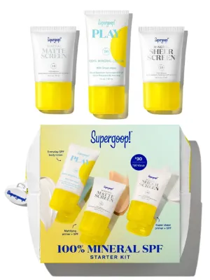 100% Mineral SPF Starter Kit