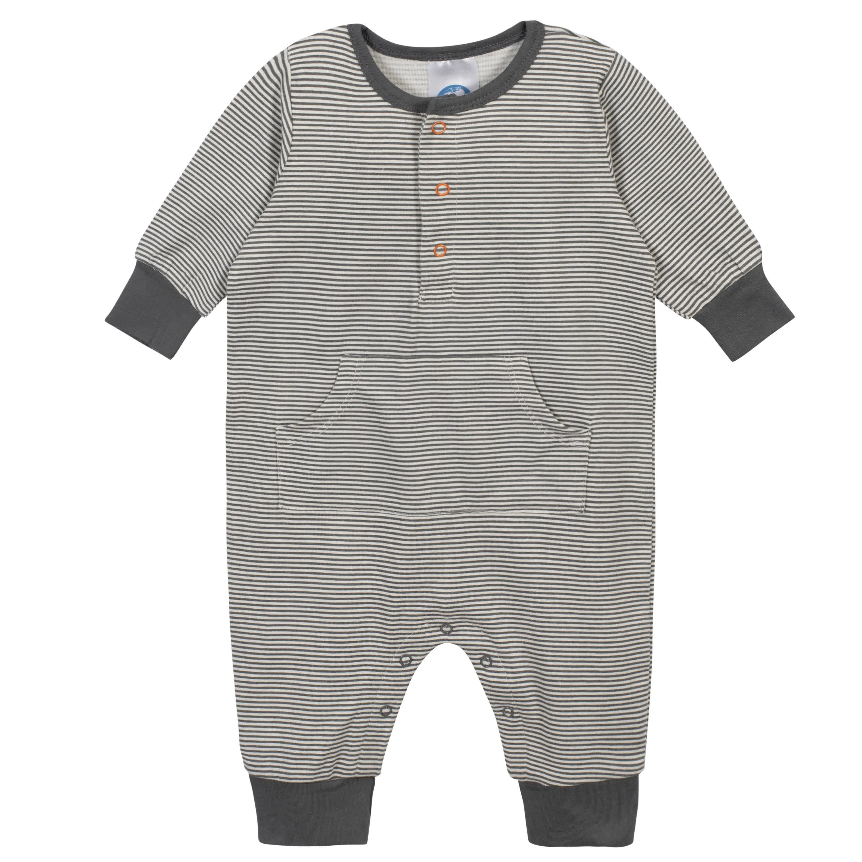 3-Piece Baby Boys Comfy Stretch Bicycle Coverall Set