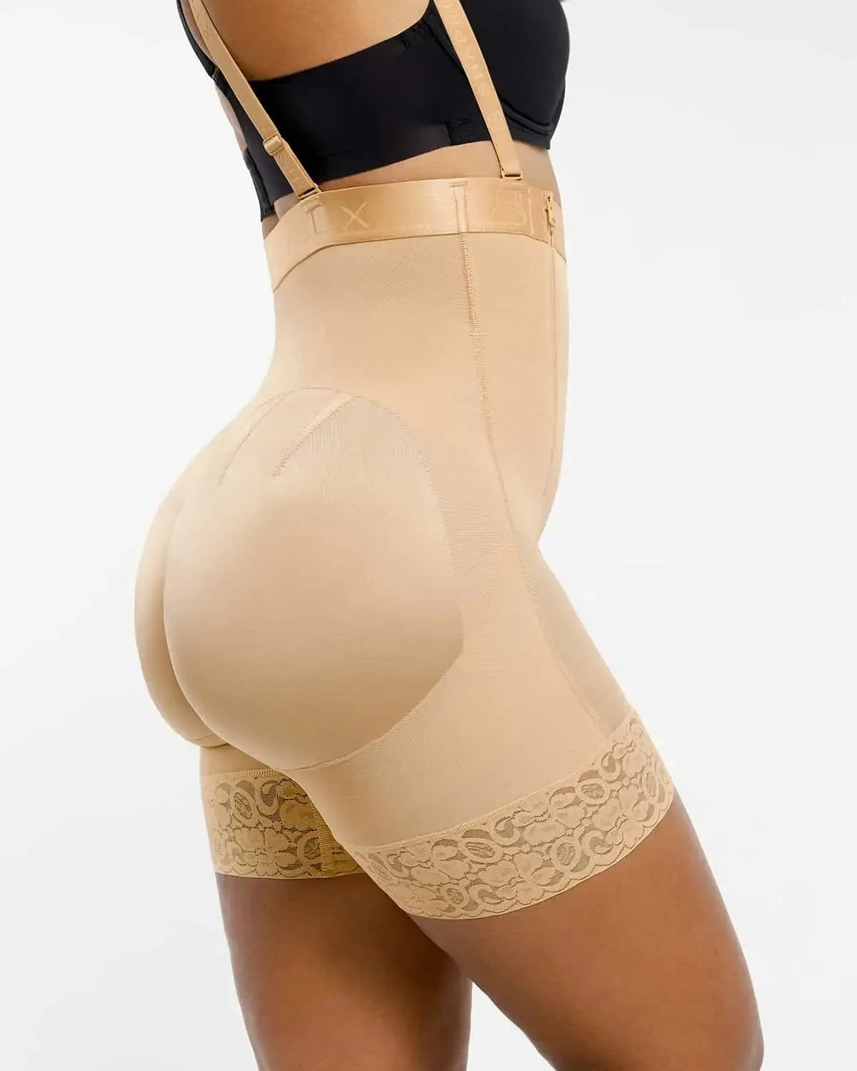 AirSlim® Postpartum Side Zipper Support Shorts