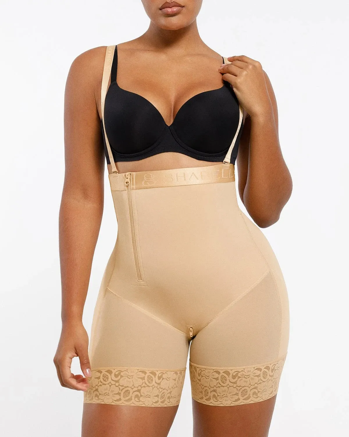 AirSlim® Postpartum Side Zipper Support Shorts