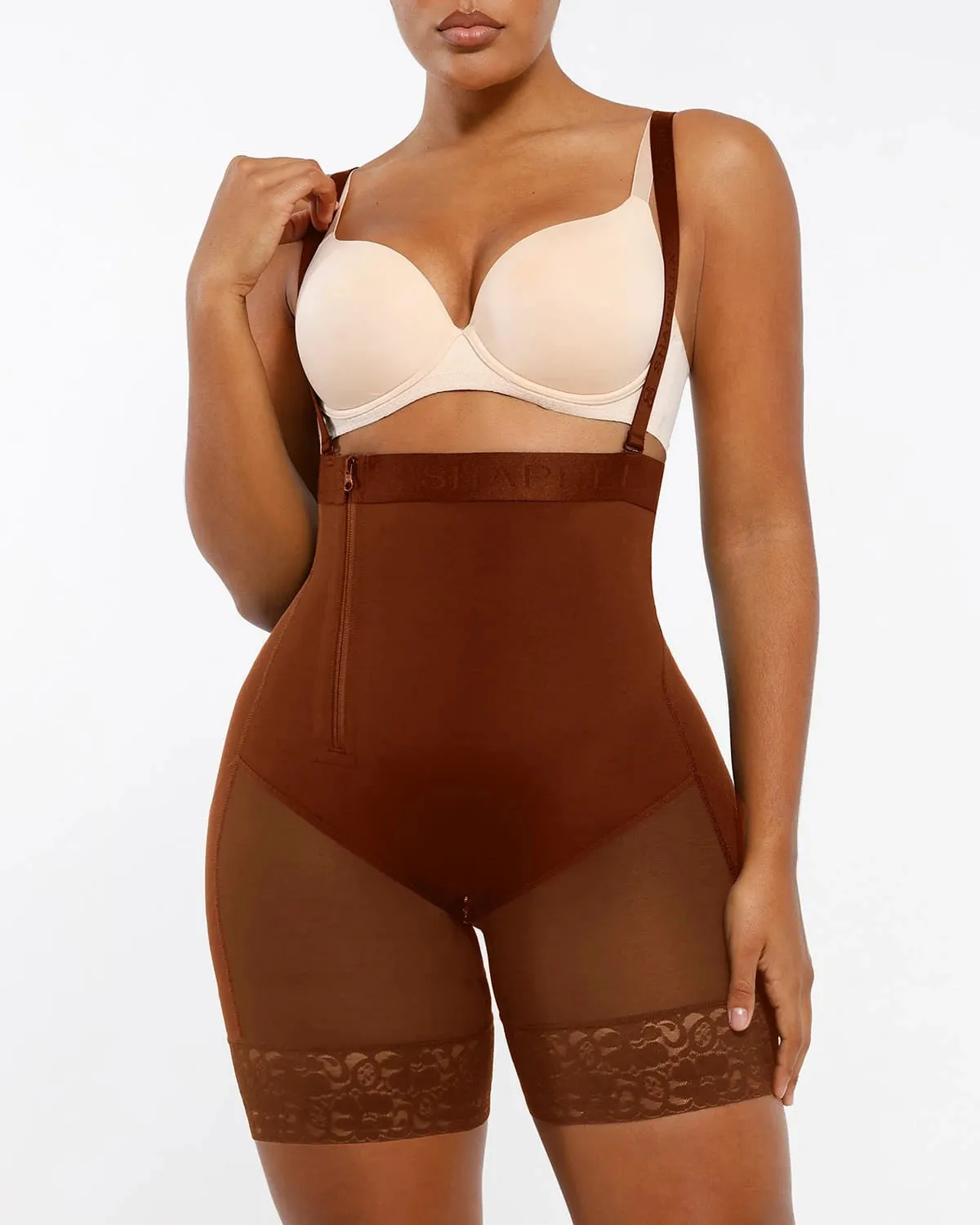 AirSlim® Postpartum Side Zipper Support Shorts