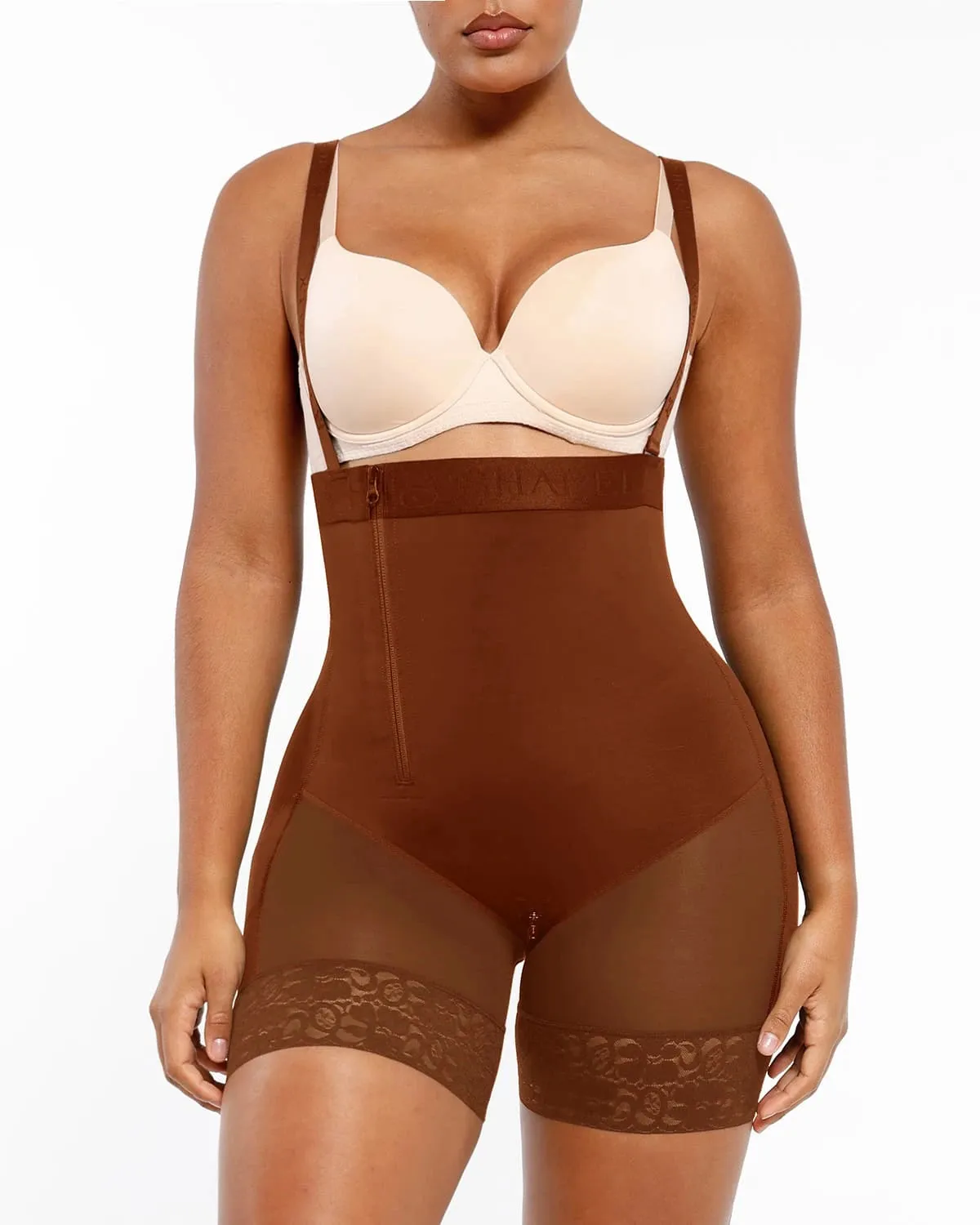 AirSlim® Postpartum Side Zipper Support Shorts