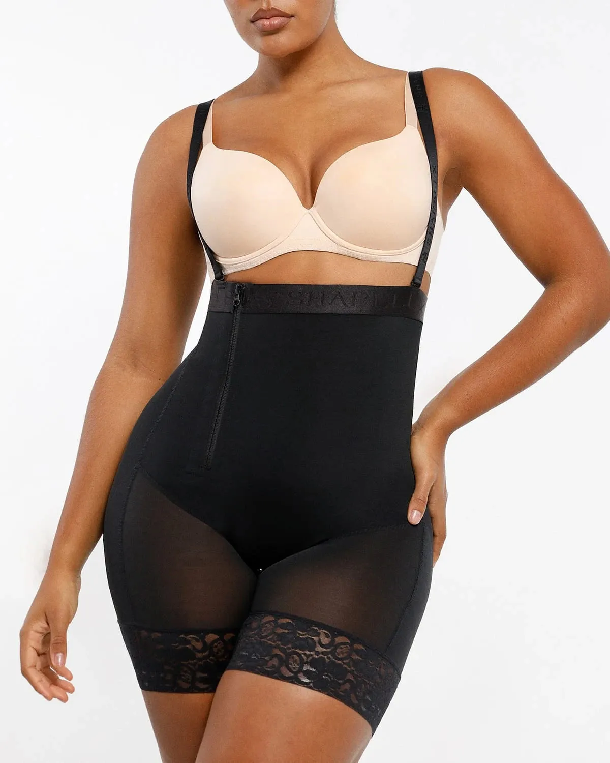 AirSlim® Postpartum Side Zipper Support Shorts