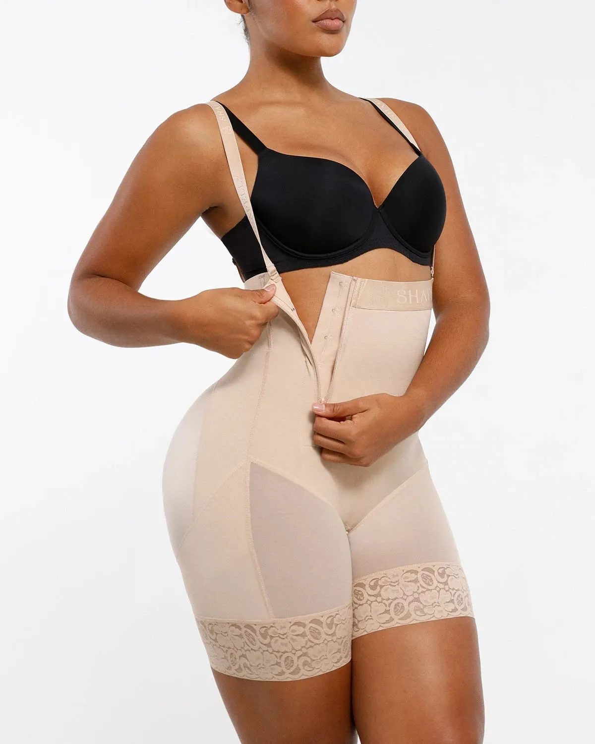 AirSlim® Postpartum Side Zipper Support Shorts