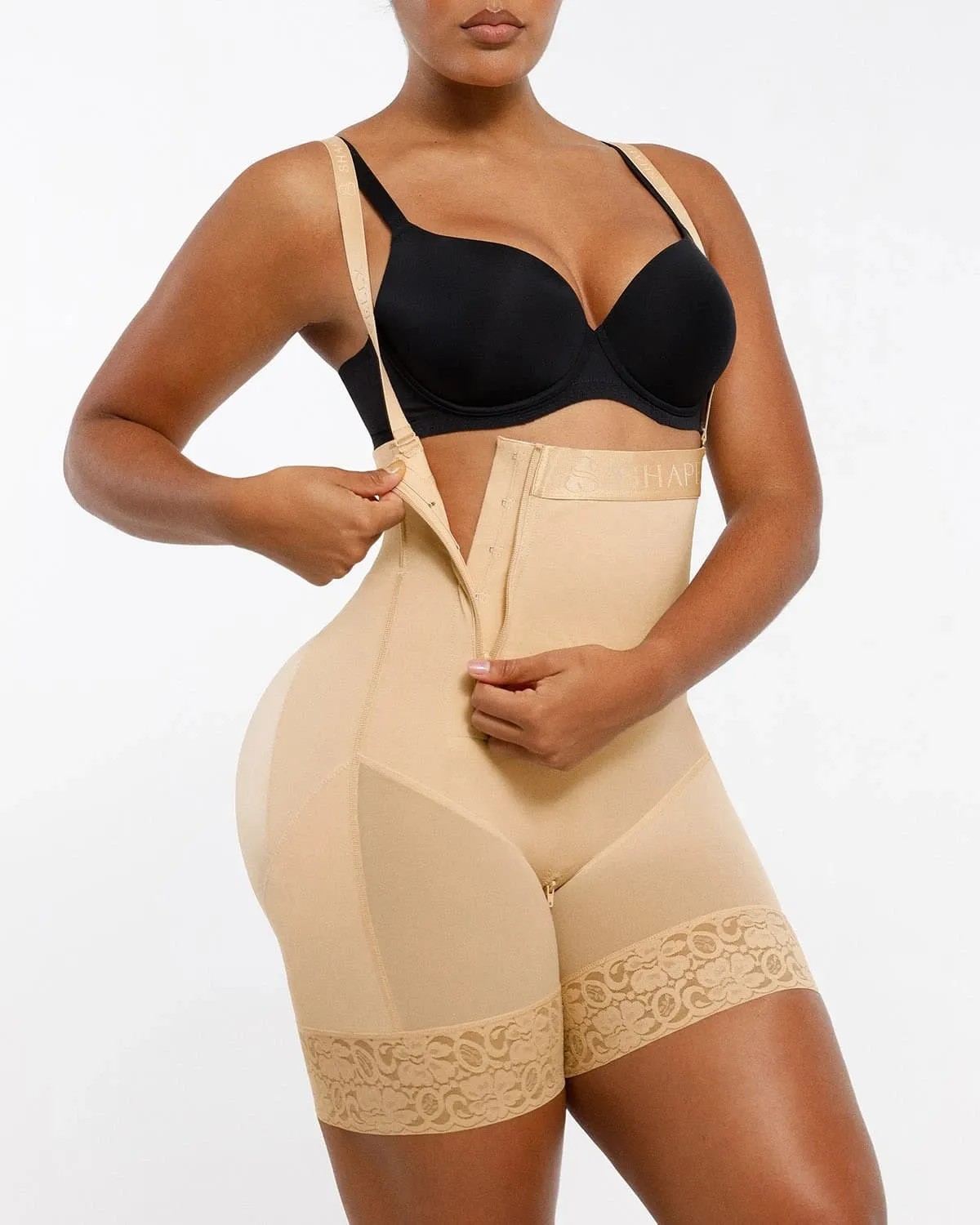 AirSlim® Postpartum Side Zipper Support Shorts
