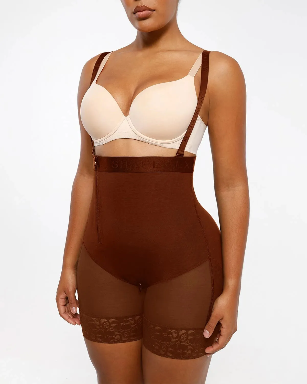 AirSlim® Postpartum Side Zipper Support Shorts