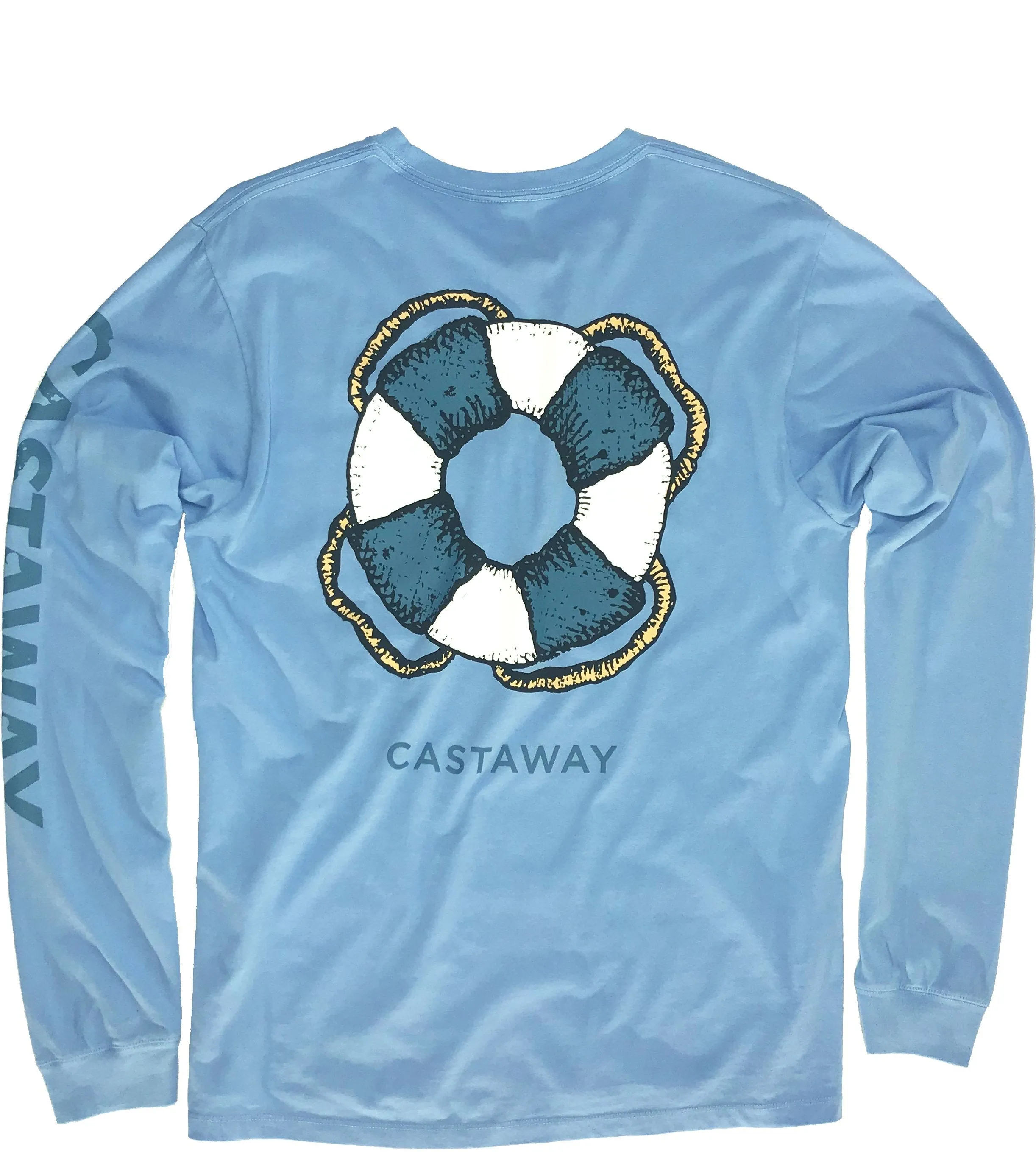 Beach Tee Long Sleeve Azure Castaway
