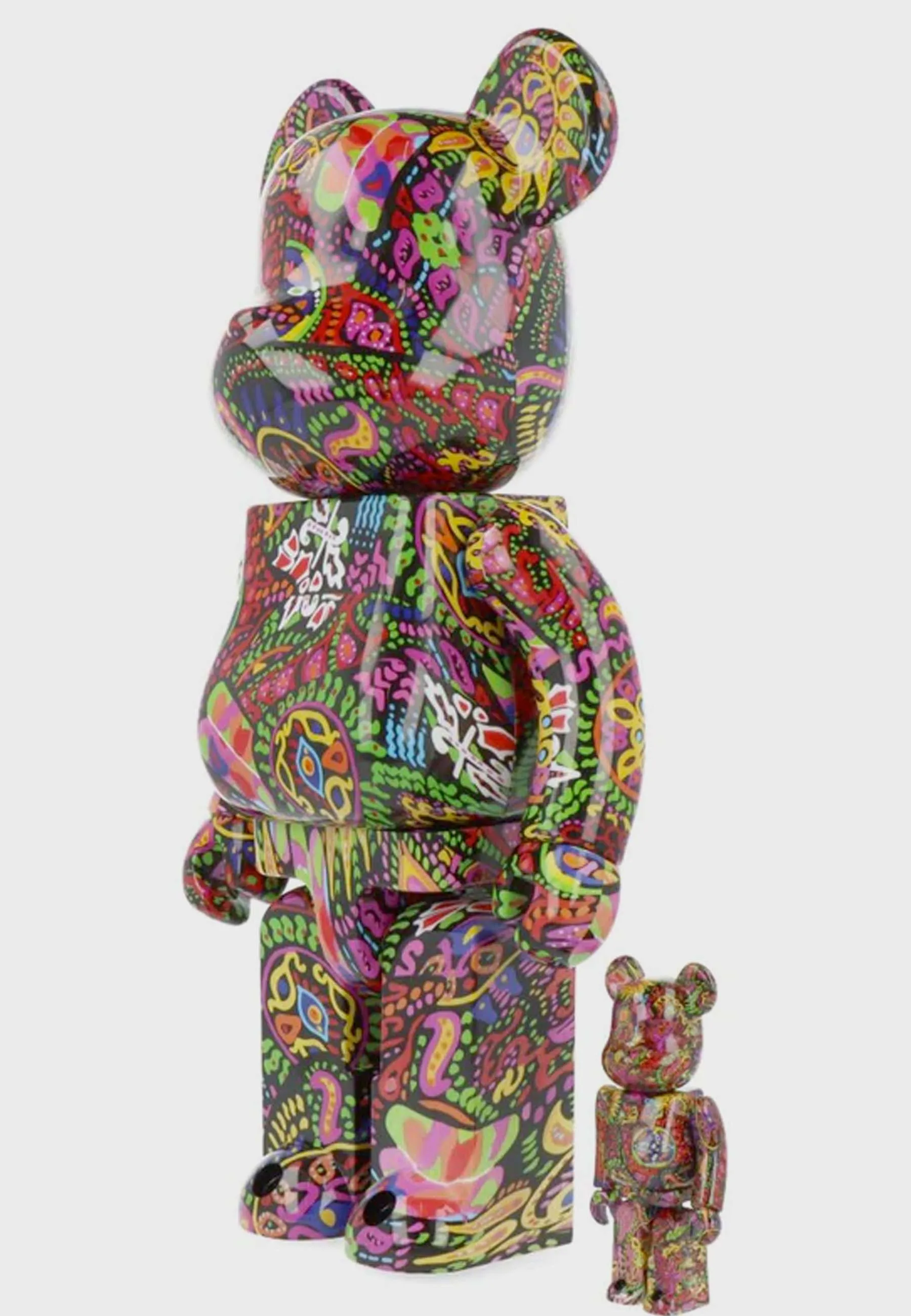Be@rbrick Psychedelic Paisley 100%   400% Set