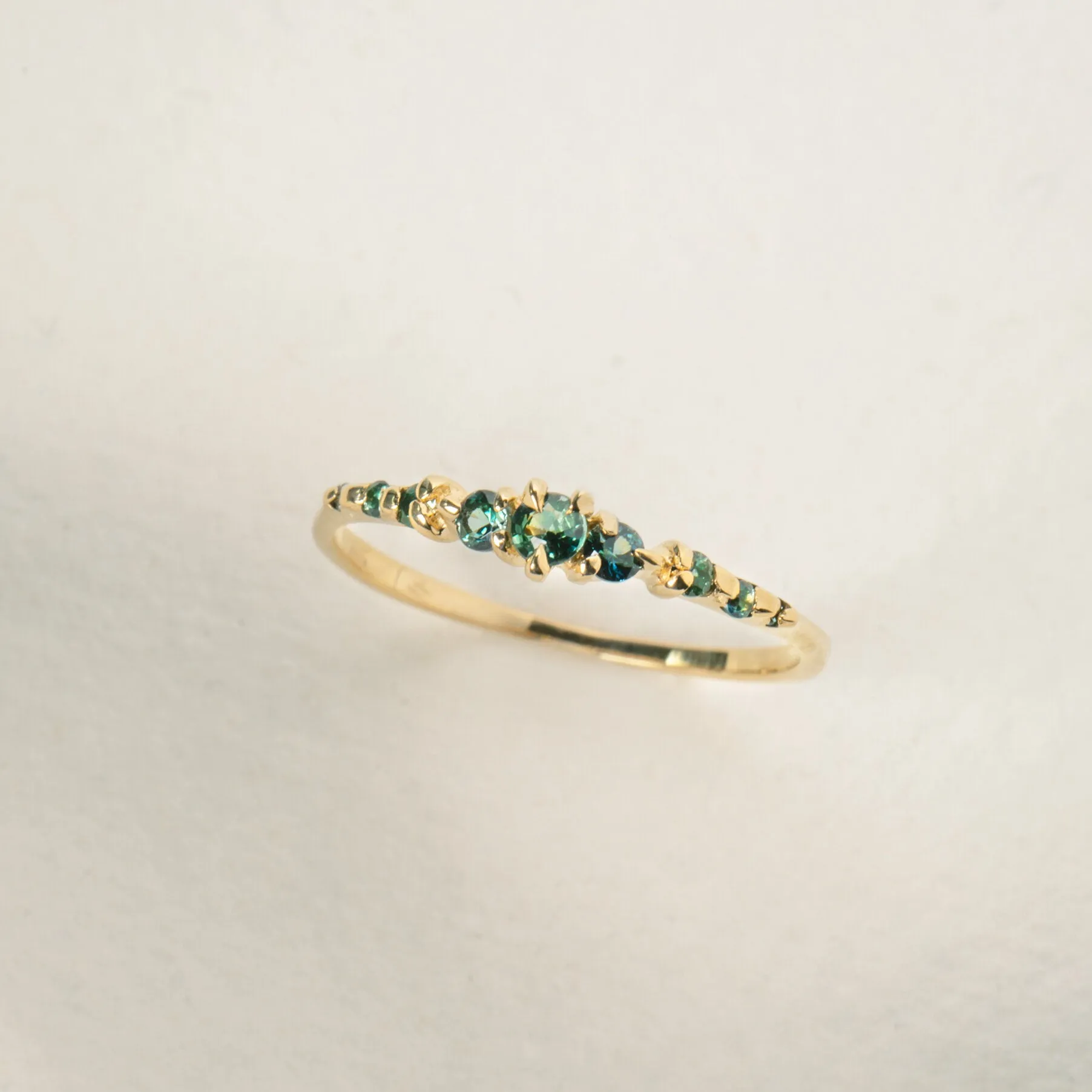 Blue Sapphire Cyndra Ring