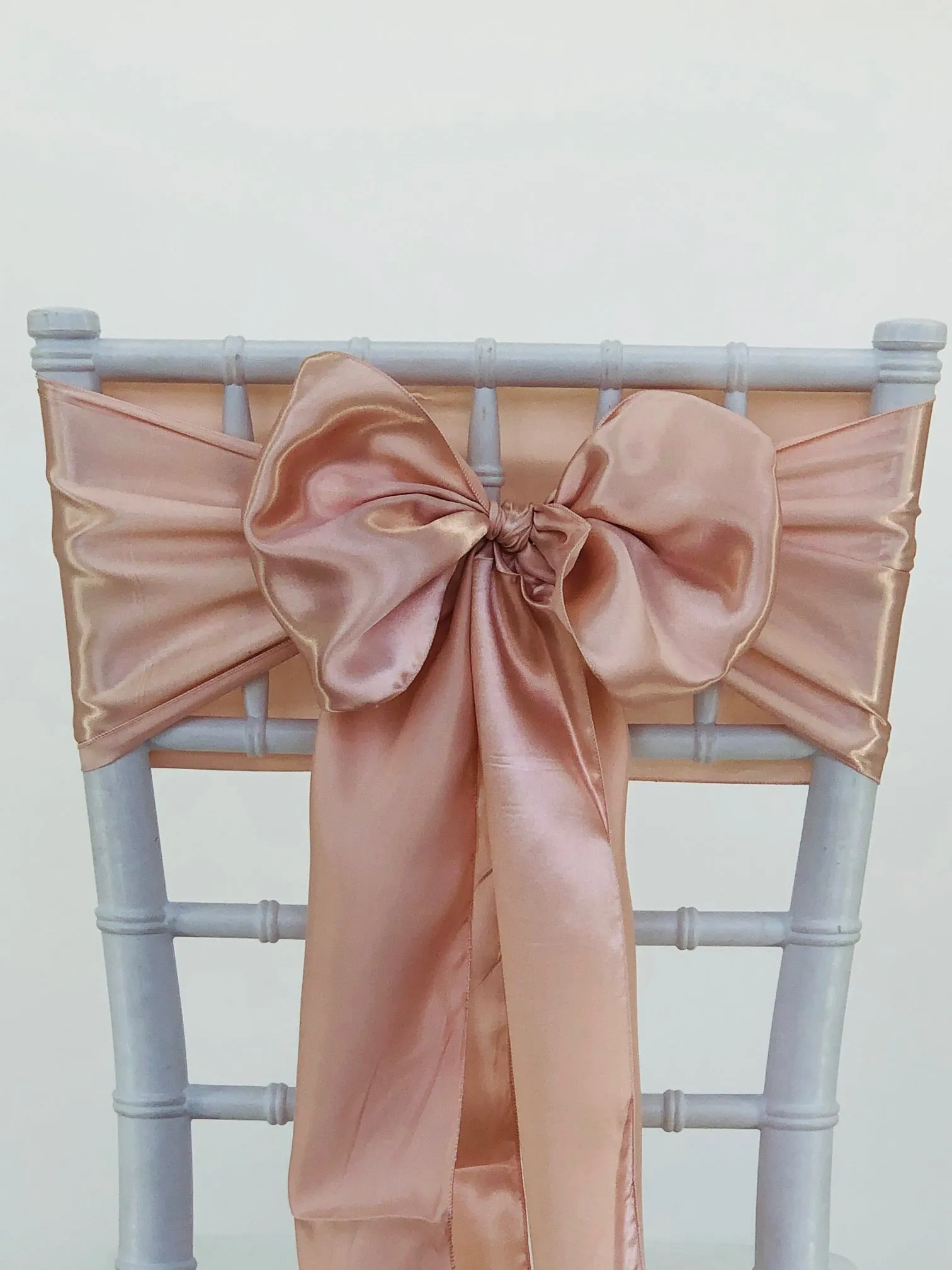 Blush Pink Satin Sashes