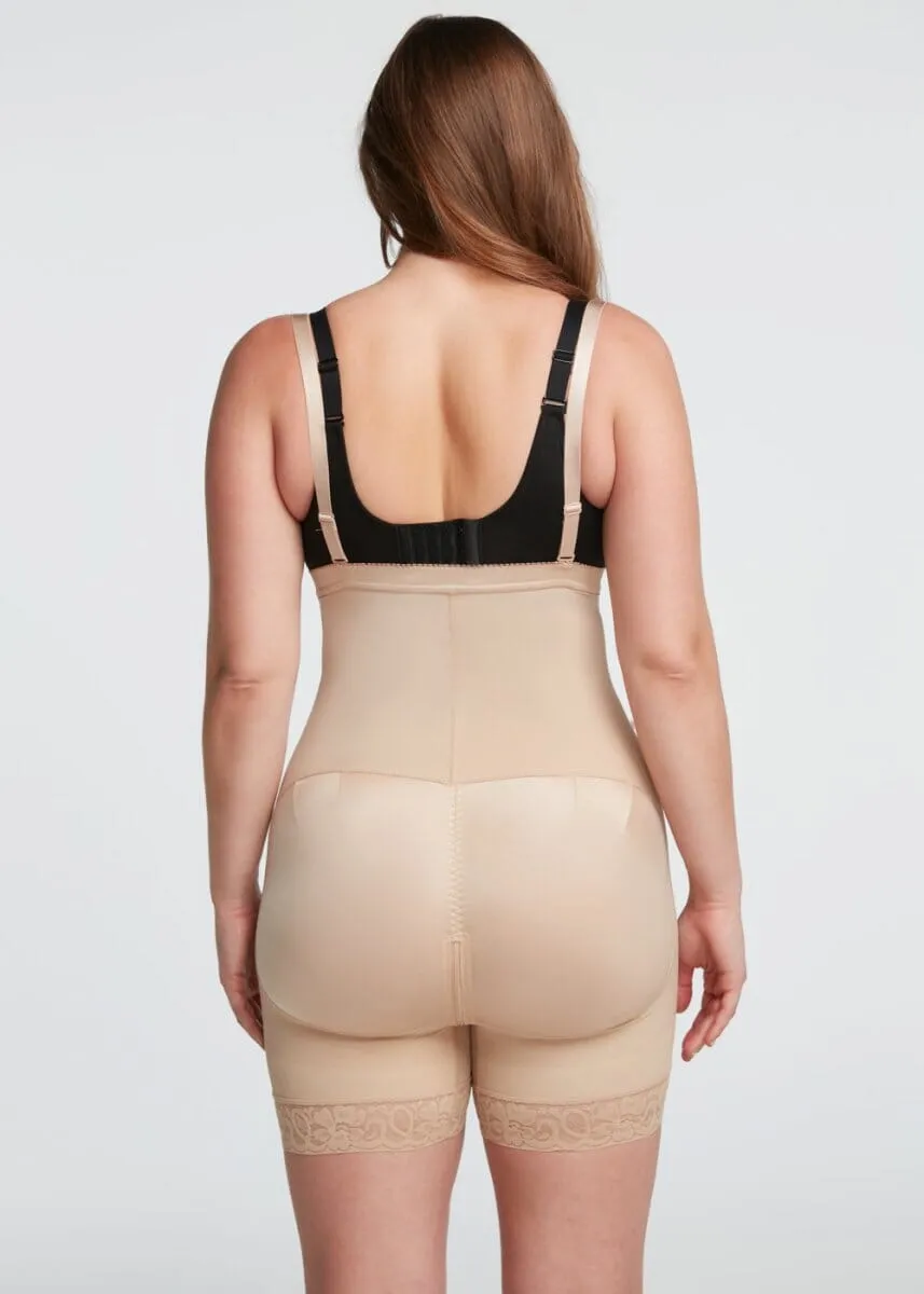BootyBoosting High-Waist Side Zip Shorts