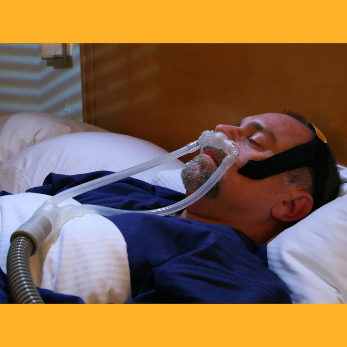 Bravo Nasal Pillow CPAP/BiPAP Mask FitPack with Headgear