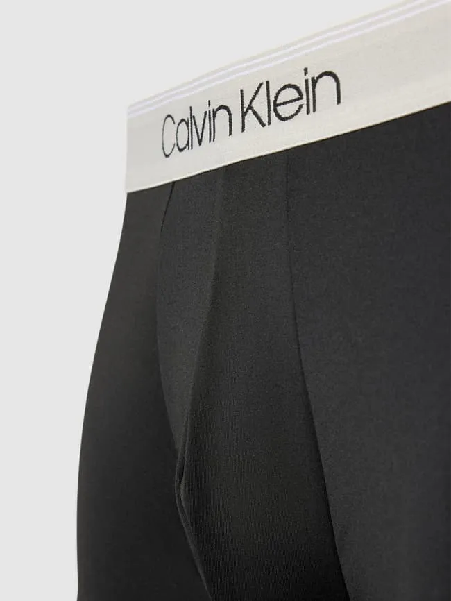 Briefs with elastic waistband, pack of 3 Calvin Klein Underwear, black