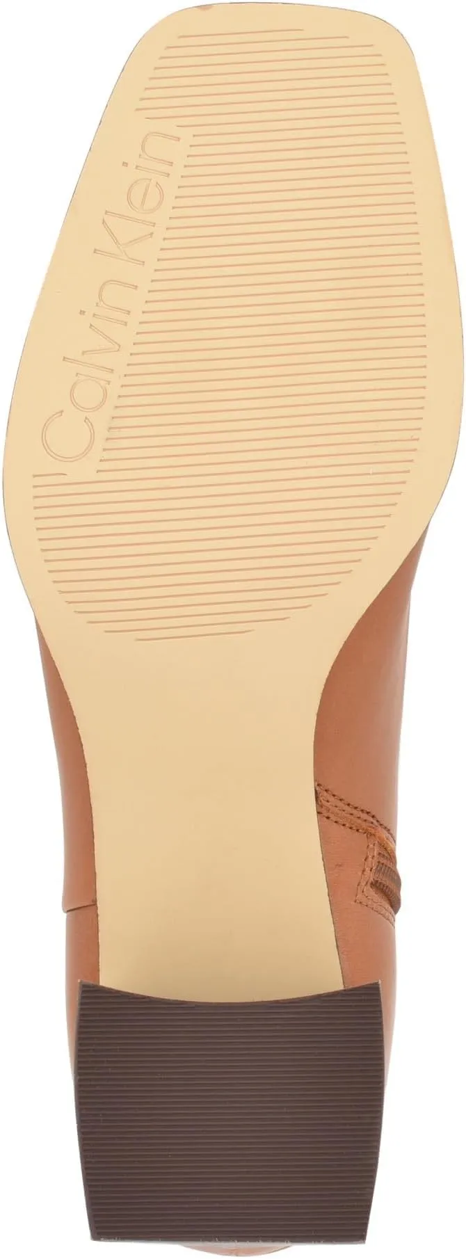 Broma Calvin Klein Ankle Boots in Dark Natural Leather