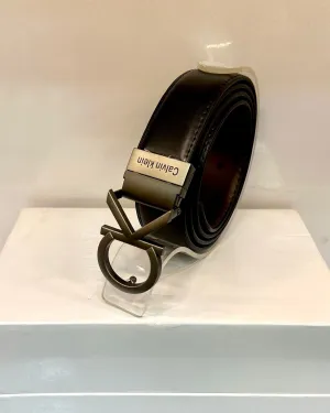 Calvin Klein Leather Belt Black (12)