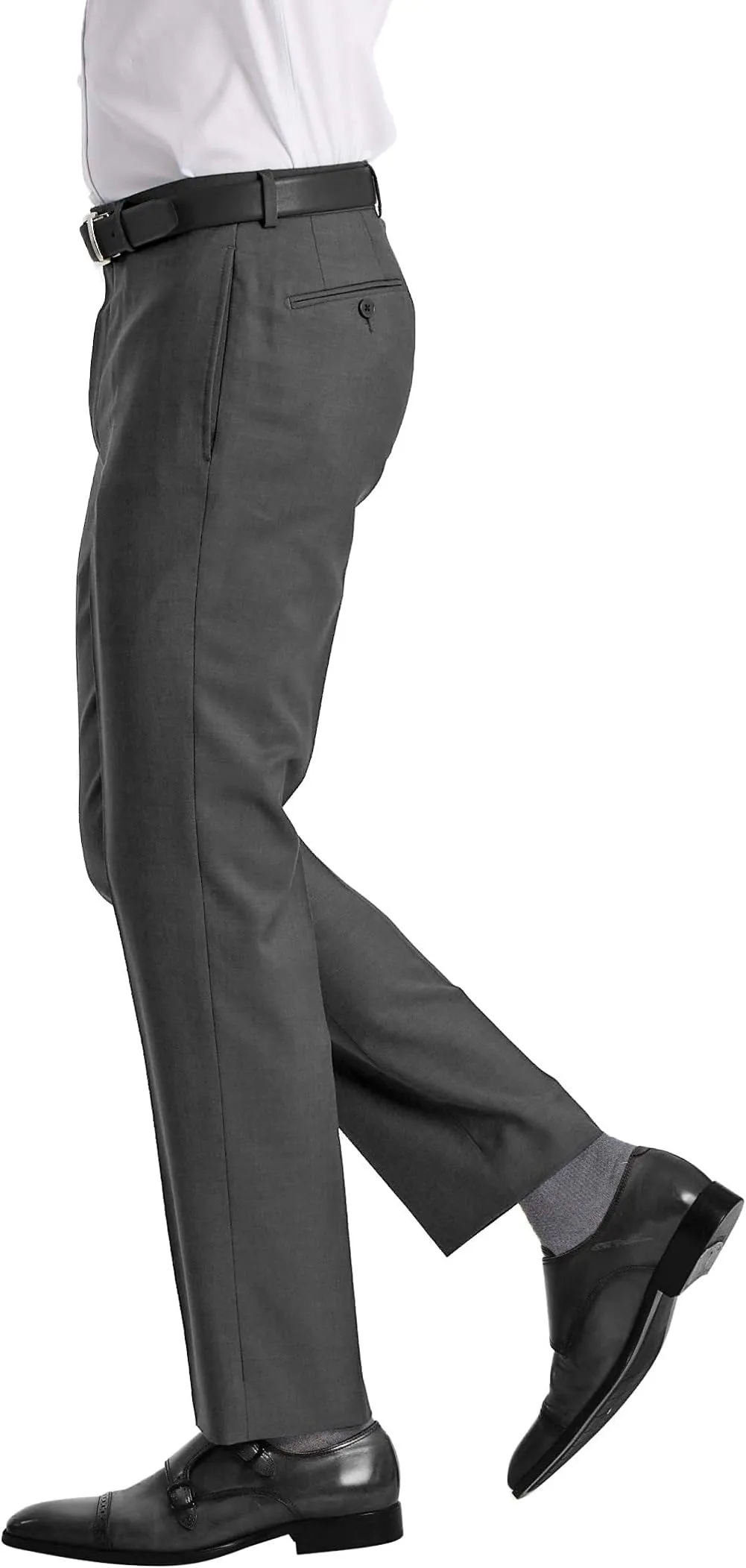 Calvin Klein Men's Slim Fit Dress Pants, Gray