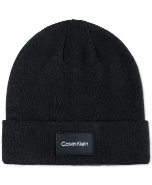 Calvin Klein Men's Woven Hat with Logo Patch