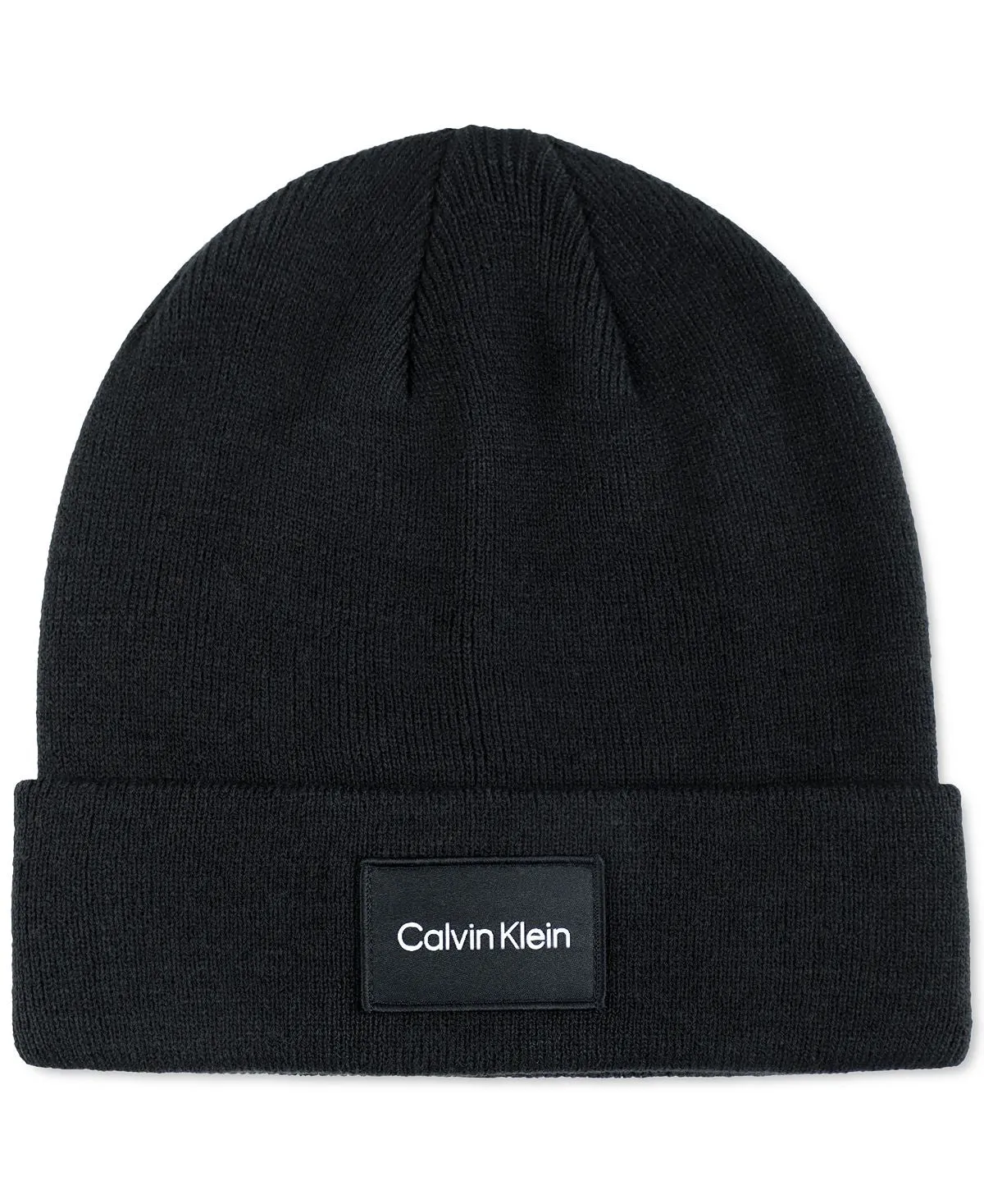 Calvin Klein Men's Woven Hat with Logo Patch