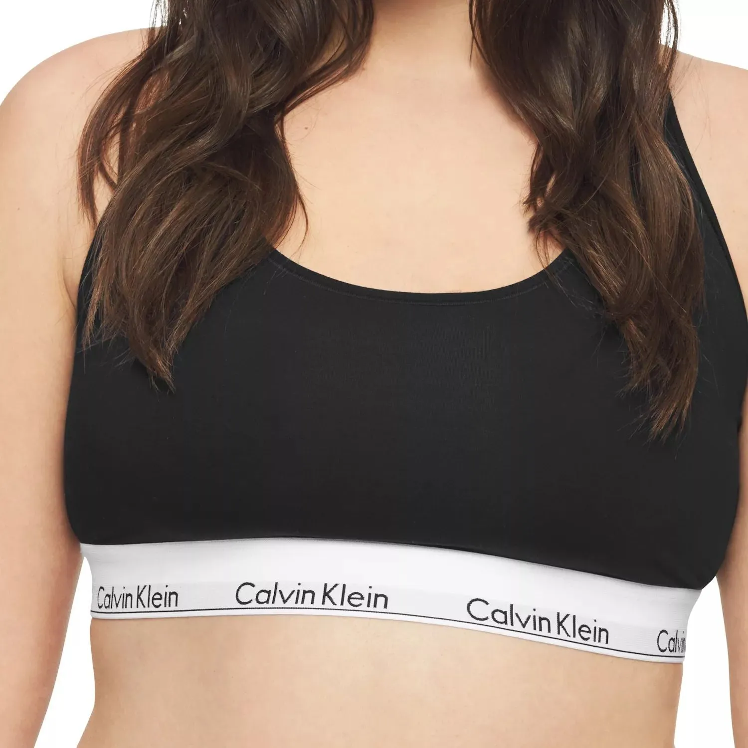 Calvin Klein Modern Unlined Cotton Bra QF5116 Plus Size Calvin Klein