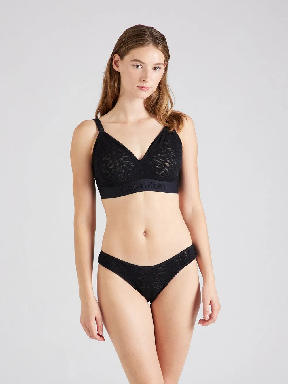 Calvin Klein nursing bra, black