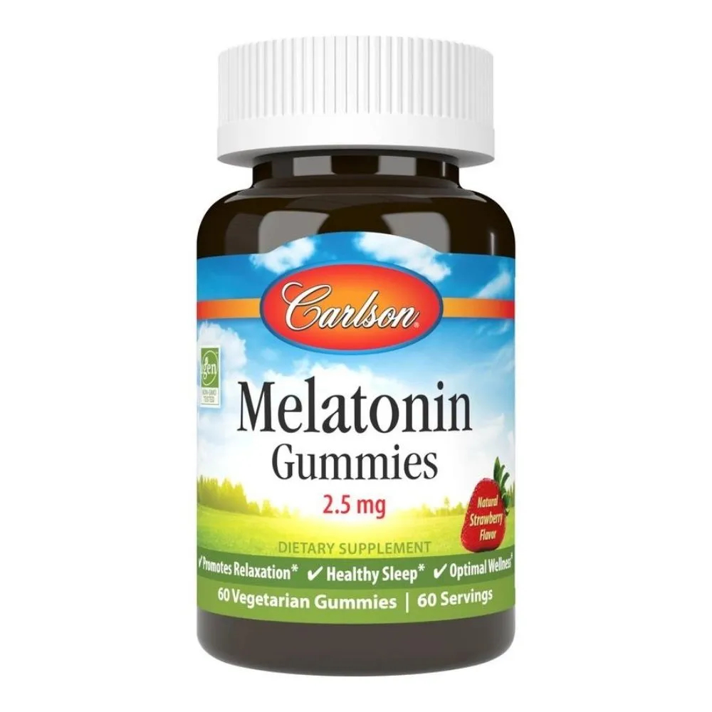 Carlson Melatonin Gummies 60 Gummies