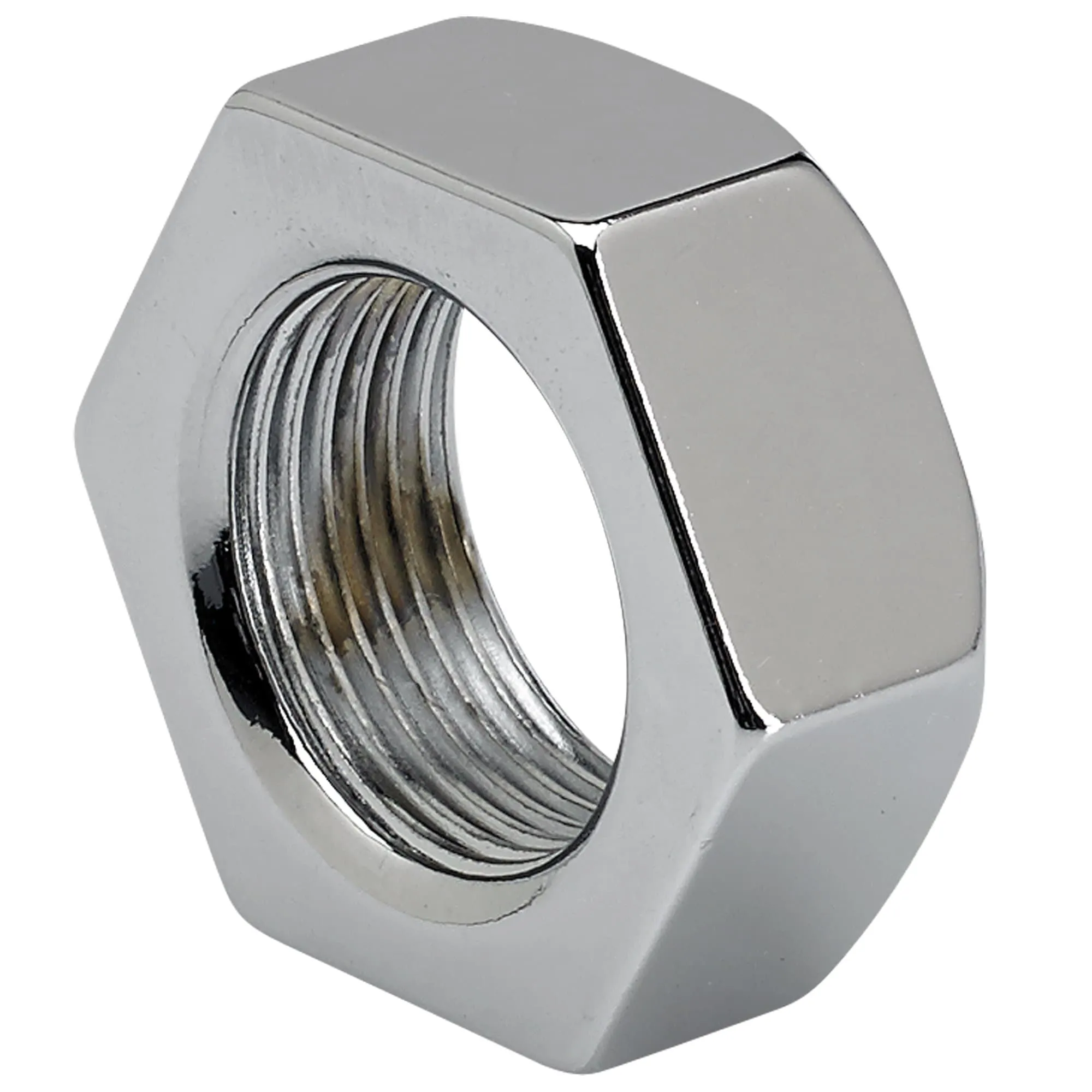 Chrome Rear Axle Spindle Nut - Thick - 500 650 Triumph #82-1747