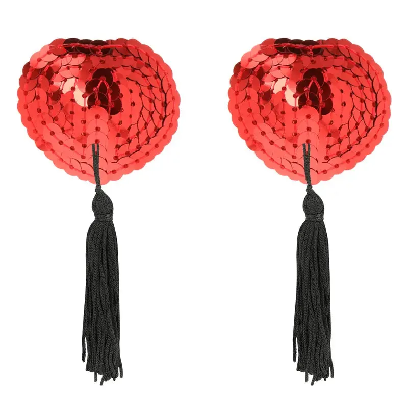 Coquette Chic Desire Nipple Covers - RED