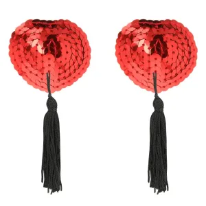 Coquette Chic Desire Nipple Covers - RED
