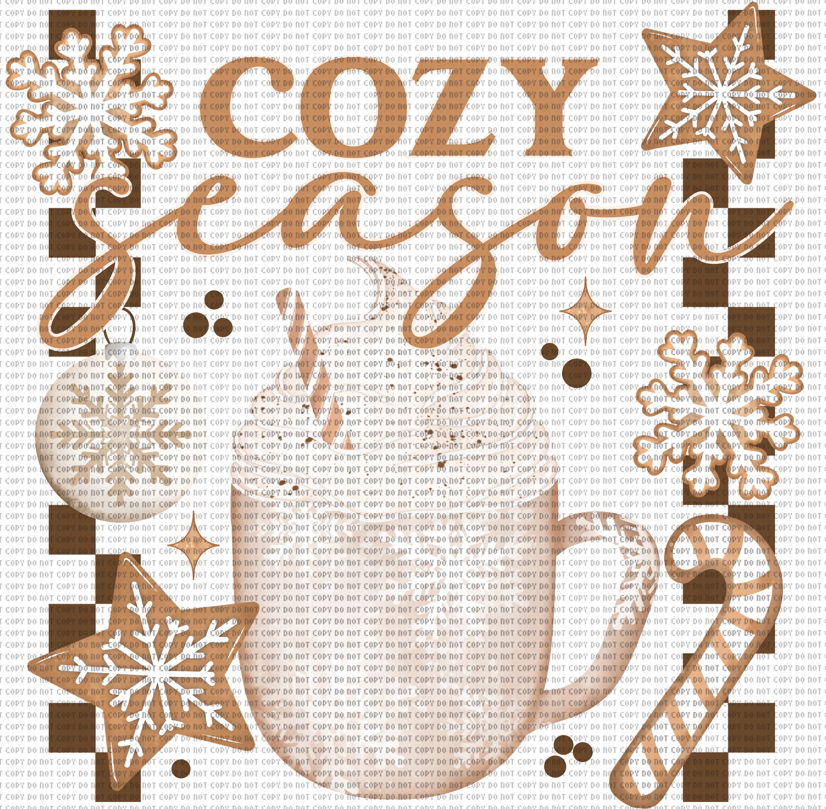 Cozy season snowflakes