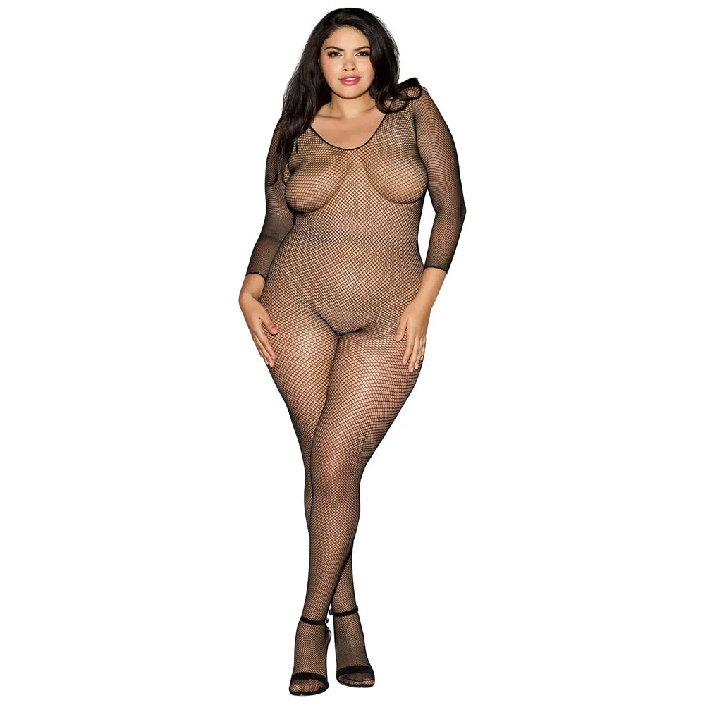 Dreamgirl Lingerie Bodystocking Black 0015X