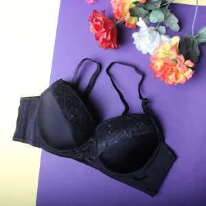 Flourish Everyday Lace Essentials Padded Wired Bra-1002