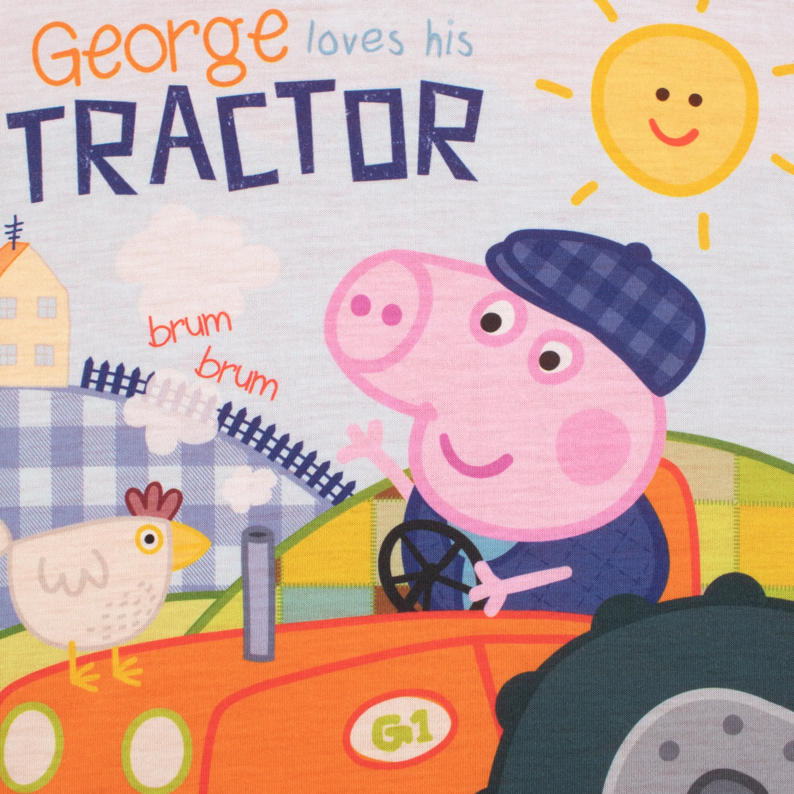 George Pig Tractor Pyjamas