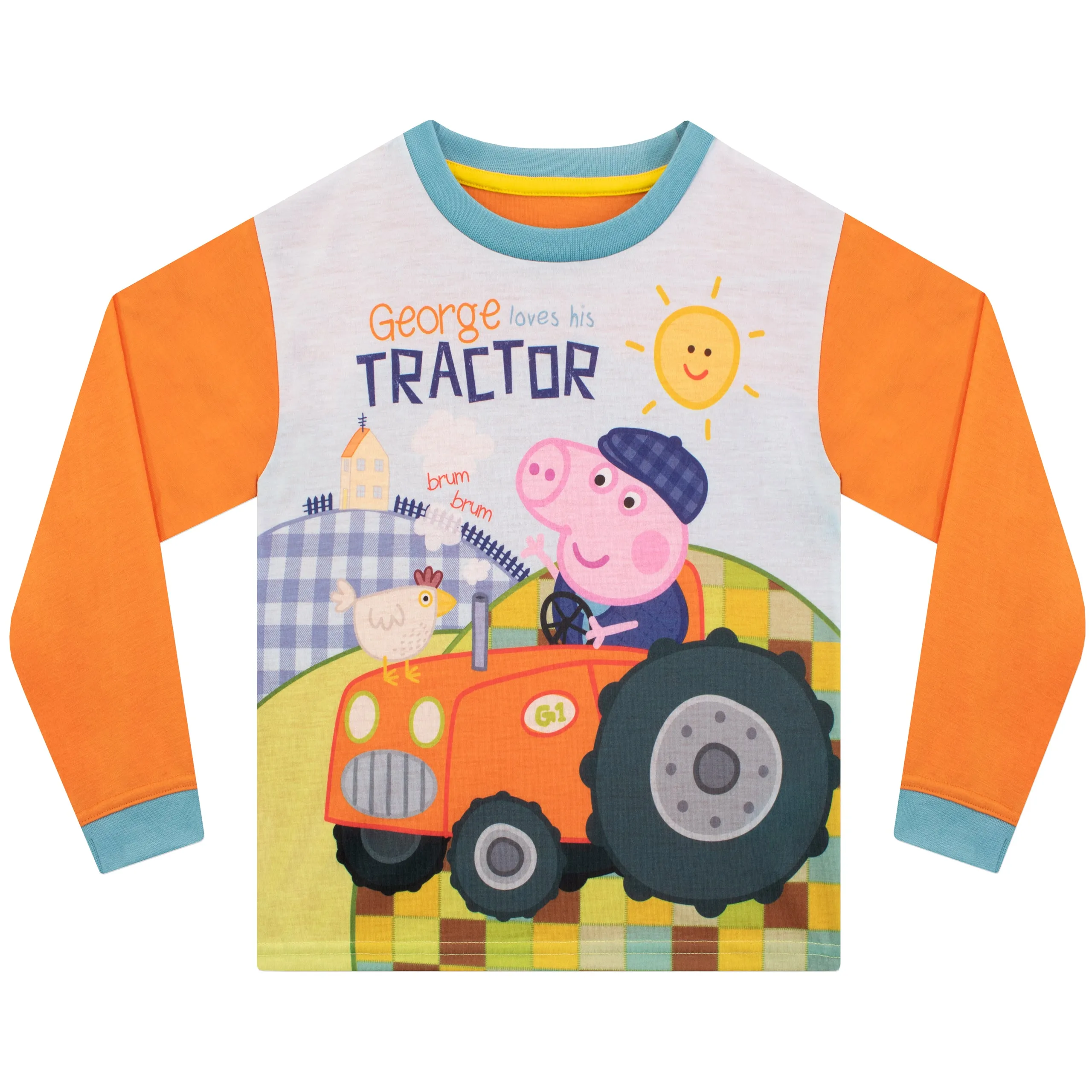 George Pig Tractor Pyjamas