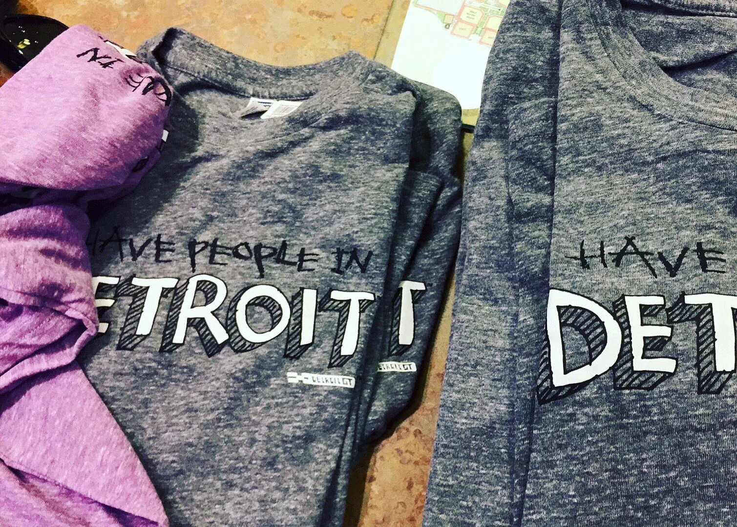 I Have People In Detroit - T Shirt