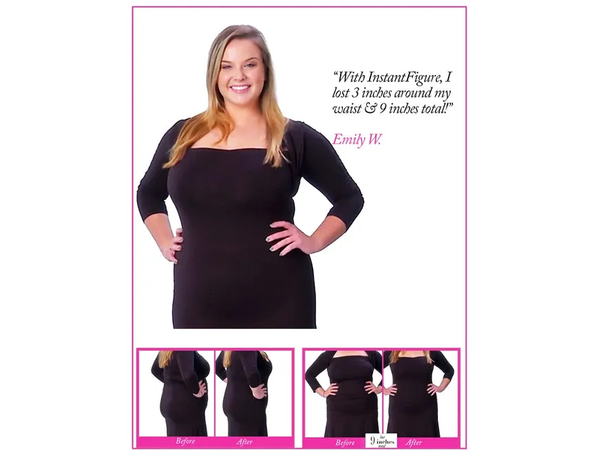 InstantFigure Underbust Bodyshorts Plus Size Shapewear WB40161C