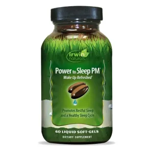 Irwin Naturals Power To Sleep PM 60 Softgels
