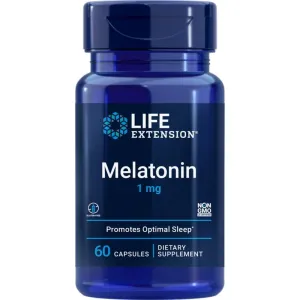Life Extension Melatonin 1mg 60 Capsules