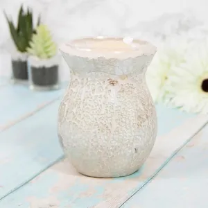 Mosaic Oil Warmer Pearl Large