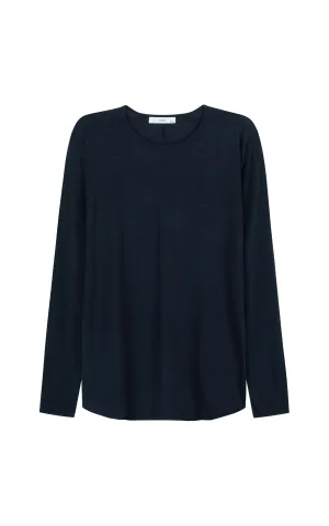 ORTEGA SLUB L/S - NAVY