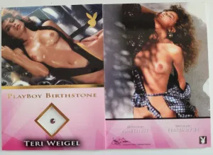 PLAYBOY'S SULTRY & SEDUCTIVE GOLD BIRTHSTONE TERI WEIGEL
