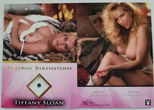 PLAYBOY'S SULTRY & SEDUCTIVE GOLD BIRTHSTONE TIFFANY SLOAN