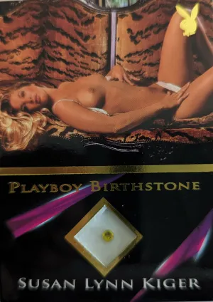 PLAYBOY'S SULTRY LACE GOLD BIRTHSTONE SUSAN LYNN KIGER