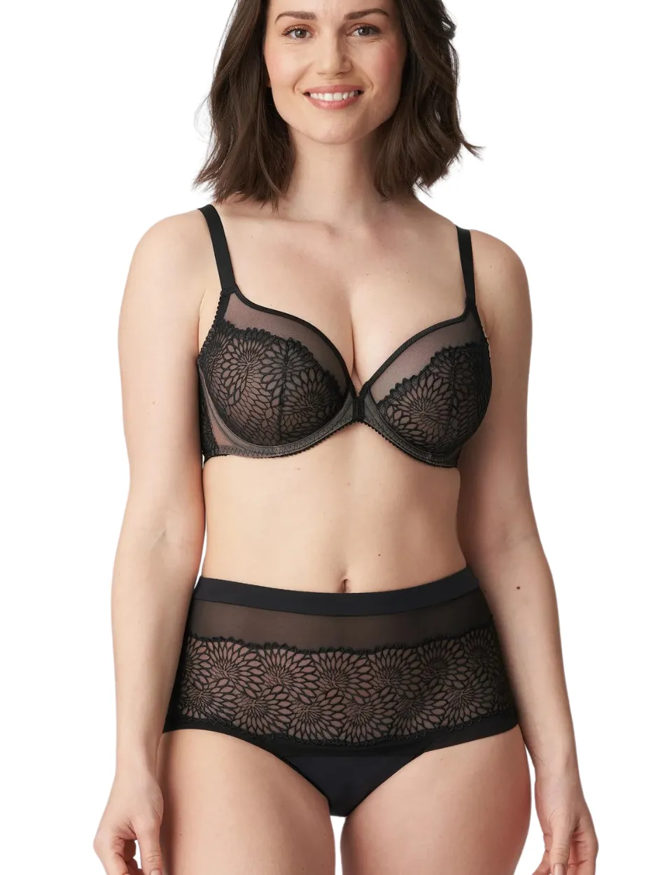 PrimaDonna Sophora Plunge Cup Wire Bra, Black | Black PrimaDonna Plunge Bra