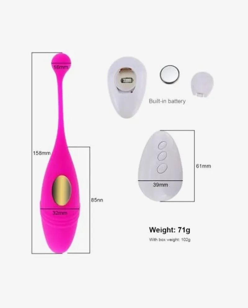 Remote Control Vibrating Egg