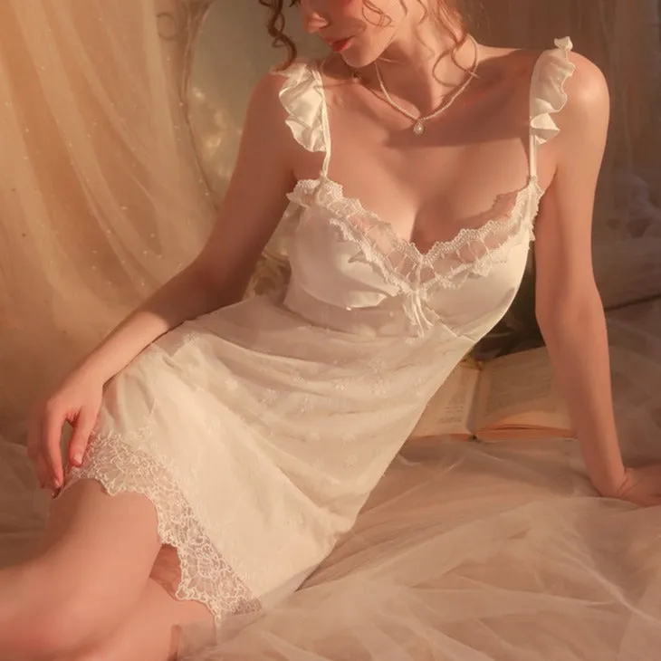 Rosalie's Delicate Nightdress & Robe