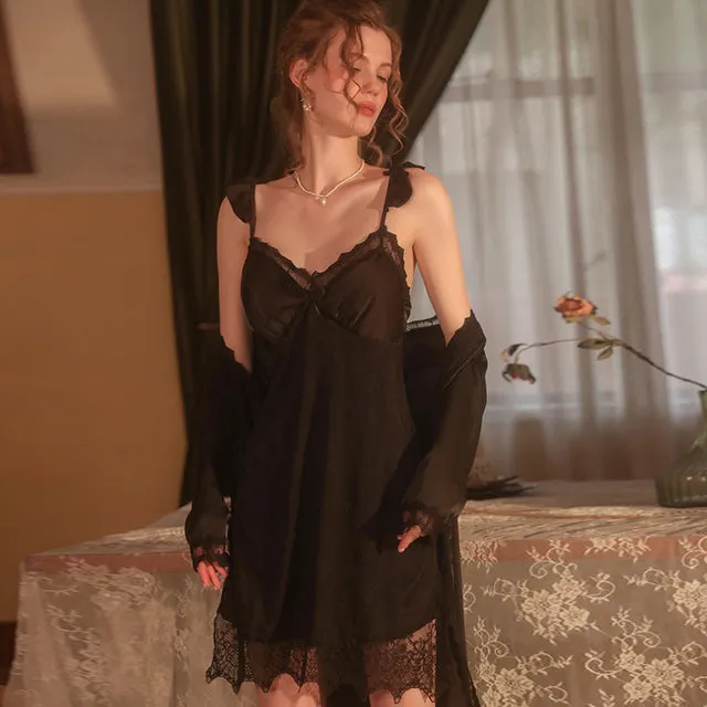 Rosalie's Delicate Nightdress & Robe