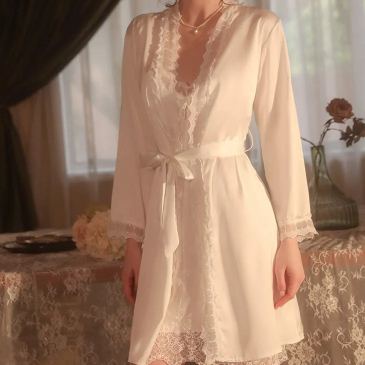 Rosalie's Delicate Nightdress & Robe