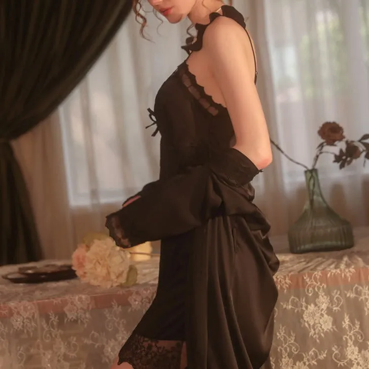 Rosalie's Delicate Nightdress & Robe