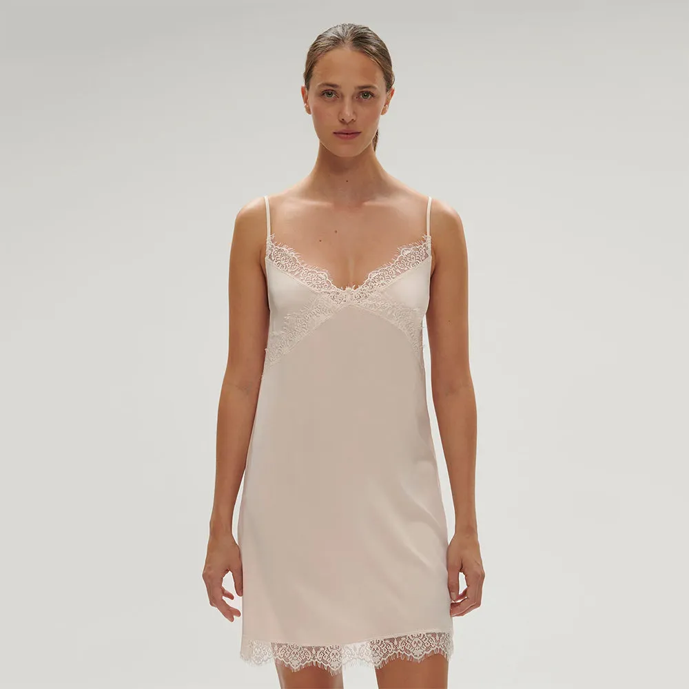 Satin Secrets Sakura Pink Nightdress